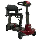 Enhance Mobility Transformer - 4 Wheel Power Folding Scooter Red Model MJ101. Fixed Price $1900.00.