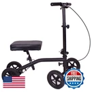 Carex Economy Rolling Knee Walker Comfortable Padding - Steerable Scooter. Fixed Price $161.01.