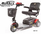 Golden Buzzaround Extreme - 3 Wheel Mobility Scooter Disassembles For Travel. Fixed Price $1832.00.