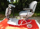 Tzora Feather Folding Lightweight Travel Scooter 4 Wheel New + Battery. Fixed Price $1799.99.