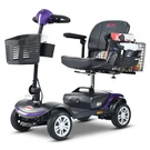 Led Foldable Electric Powered Mobility Scooter 4 Wheels ,metro M1 Dark Purple. Fixed Price $799.00.