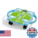 HAND2MIND Green Plane Glider Scooter Board, Floor Gross Motor Toy. Fixed Price $42.68.