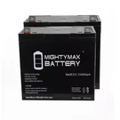 12-VOLT 55AH Battery Replaces Quickie P-220, S-646 Se Wheelchair Pack. Fixed Price $316.23.