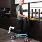 New Deluxe Elenker Medical Scooter Steerable Knee Walker 10" Wheels. Fixed Price $79.99.