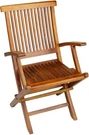 Summit Horizon Teak Folding Deck Chair Airbnb-ready Clearance Sale Used. Fixed Price $145.00.