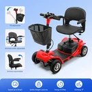 4 Wheels Mobility Scooter Power Foldingtravel Wheelchair W/ Swivel Seat. Fixed Price $599.99.