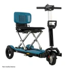 Pride Mobility Igo Folding Portable Travel Scooter SC20 Blue Color. Fixed Price $2439.00.
