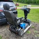 Pride Victory Lx Sport Mobility Scooter, Blue, With Harmar Lift. Fixed Price $2675.00.