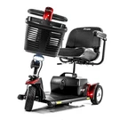 Pride S73 Go-go Sport, Red And Blue Shroud Inserts Wheel. Fixed Price $1601.00.