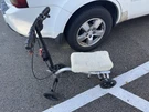 Nova Knee Scooter TKW-12 Adjustable Steerable Black W/basket 300 Lb Capacity. Fixed Price $100.00.