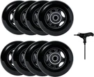 8-PACK Inline Skate Wheels 85A With ABEC-9 Bearings, 64MM 70MM 72MM 76MM 80MM Si. Fixed Price $50.99.