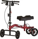 Nova Medical Products Heavy Duty Knee Walker, Red. Fixed Price $419.95.