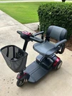 Drive Medical Spitfire Scout 3 Compact Travel Scooter - Red/black. Fixed Price $400.00.