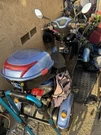 Ewheels EW-36 Blue/black 4-WHEEL Electric Mobility Scooter W/ Rear View Mirror. Fixed Price $1200.00.
