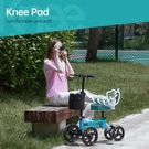Elenker YF-9005E Steerable Medical Knee Walker 10" Wheels Light Blue/white. Fixed Price $97.67.