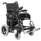 Merits Health Travel-ease Folding Power Chair 18" Seat. Fixed Price $1787.00.