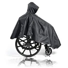 Fonakei Wheelchair Poncho Covers Waterproof One Size, Black. Fixed Price $26.54.