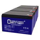 Mighty Max 12V 12AH Gel F2 Replaces Citybug Helper Currie Drive Scooter - 3 Pack. Fixed Price $89.99.