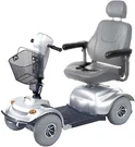Golden Technologies GA541 Avenger 4-WHEEL Heavy-duty Scooter Silver. Fixed Price $3701.00.