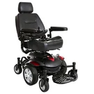 Titan Axs Mid-wheel Power Wheelchair, 22"X20" Captain Seat. Fixed Price $3245.42.