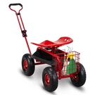 Rolling Garden Work Seat With Wheels, Scooter 360 Degree Swivel. Fixed Price $72.00.