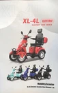 Heavy Duty 4-WHEEL Mobility Scooter 31 Miles 3-SPEED 800W 500LBS Capacity Black. Fixed Price $1650.00.