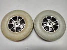 Pride Rally Mobility Scooter Rear Wheels, Set Of 2, .80/2.50-4 Solid W/hardware. Fixed Price $48.00.