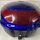 Scooter Moped Compartment Locking Trunk Storage Dark Blue Plastic Used. Fixed Price $35.00.