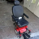 Pride Jazzy Select 6 Red Powerchair Joystick Control Adjustable Armrests. Fixed Price $800.00.