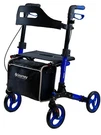 Rollator Folds 300 Lb Weight Capacity Adjustable Blue Upwalker Breeze. Fixed Price $225.00.