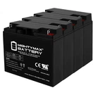 Mighty Max 12V 22AH Sla Battery Replacement For E-wheels EW-36 4 Pack. Fixed Price $189.99.