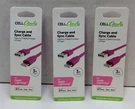 Cell Candy Charge & Sync Cable, 3 Ft, Pink, For Apple Products, Lot Of. Fixed Price $7.99.