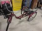 Schwinn S4002 Meridian Adult Tricycle - Black Cherry. Fixed Price $300.00.