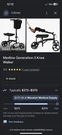 Medline Generation Knee Scooter - MDS86000G3. Fixed Price $80.00.