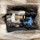 Vitasophy Knee Scooter With Dual Brakes, Steerable Walker Blue MT9256. Fixed Price $90.00.