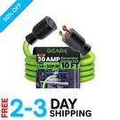 30-AMP Generator Extension Cord, 10FT Twist Lock, Weather-resistant Power Supply. Fixed Price $66.96.