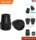 Essential 1-INCH Replacement Cane Tips Safe, Durable & Skid-resistant. Fixed Price $15.17.