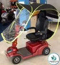 Universal Car Motor Mobility Scooter Canopy Umbrella Sun Shade Rain Cover. Fixed Price $26.64.