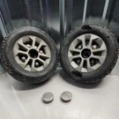 Pair Drive Wheels Tires 220X75 Golden GP205, Literider, Look! Read Description. Fixed Price $49.99.