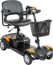 Drive Medical Scout 4-WHEEL Compact Travel Power Scooter With Extended Battery. Fixed Price $400.00.