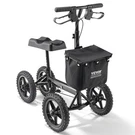 Folding Knee Scooter, Aluminum Steerable Walker With Height-adjustable Hand. Fixed Price $243.70.