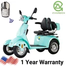 800W 4-WHEEL Heavy Duty Mobility Scooters For Senior 60V 20AH 500LBS 31 Miles. Fixed Price $2499.00.