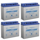 Power-sonic 12V 18AH Battery Replaces E-wheels EW-36 Mobility Scooter 4 Pack. Fixed Price $184.99.
