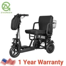 Dual Motor 700W 3-WHEELS Folding Senior Electric Mobility Scooter 48V/10AH 300LB. Fixed Price $850.00.