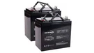 Jazzy 600 Pride Replacement Wheelchair Batteries (2 - 12 Volt 55 Amp). Fixed Price $229.99.