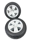 Pair Of Pride Mobility Victory 4-WHEEL Front Solid Tires 10.4X3.6 WHLASMB1778. Fixed Price $170.00.