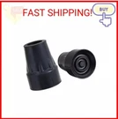 EZ2CARE Walking Cane Tips Heavy Duty 3/4" Black Rubber Walker Nip Free Us Ship!. Fixed Price $9.99.