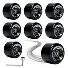 78A Quad Roller Skate Wheels Pack 65X36MM With ABEC-9 Bearings Installed Black. Fixed Price $52.99.