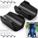 2 Pcs Rollator Armrest Upright Walker Forearm Pads Black Handle Coush. Fixed Price $31.70.