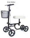 Bodymed Knee Walker For Leg And Foot Injuries With Dual Brakes, Metal Basket &. Fixed Price $85.00.